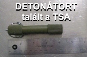 Kulcstartónak látszó detonátort találtak – TSA hír